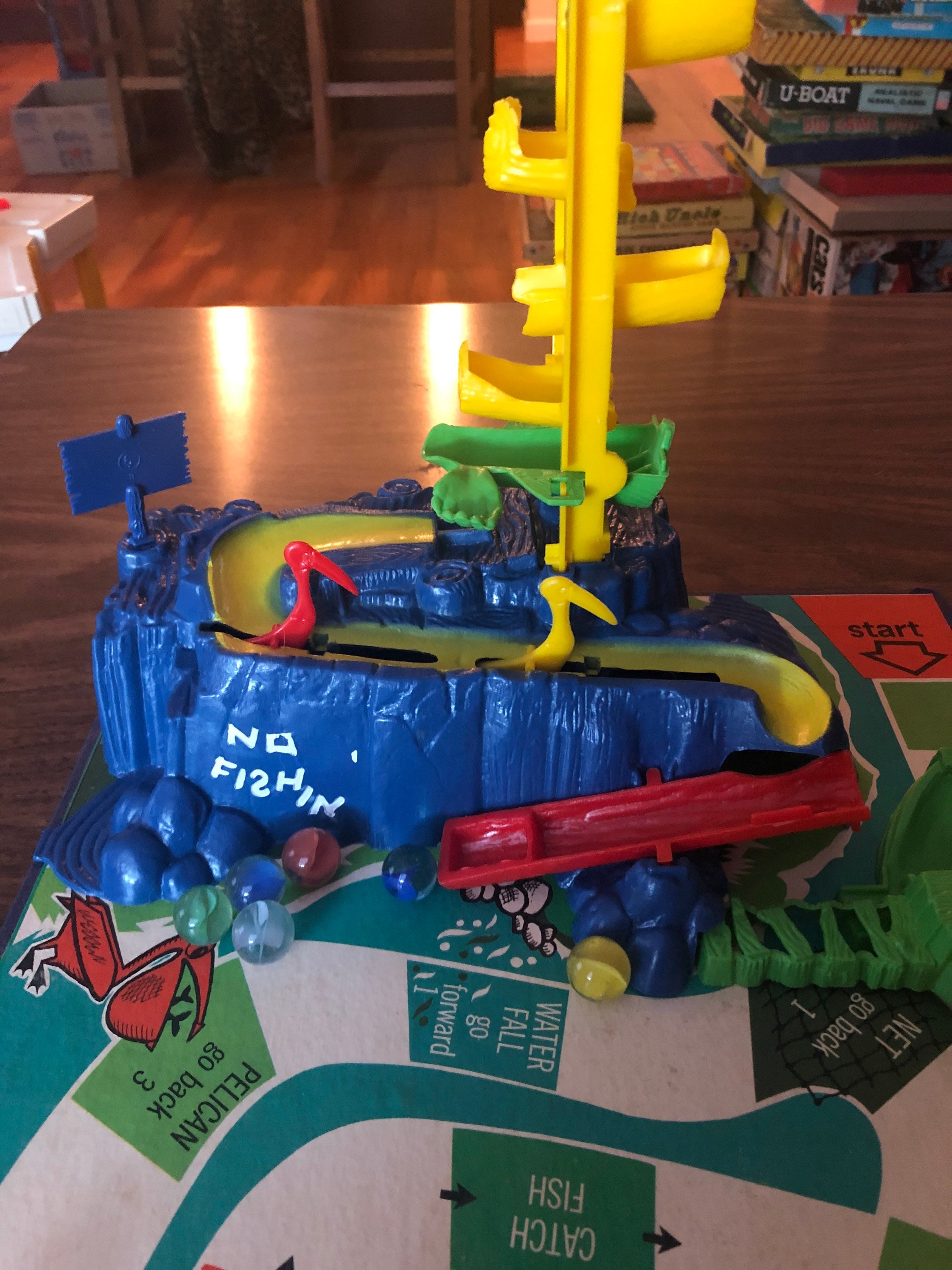 1965 Ideal Fish Bait Game Board Game Fishing Etsy