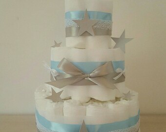 Gateau De Couches Garcon Etsy