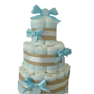 joli gâteau de couche pour garçon