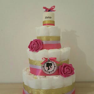 Superbe gâteau de couche pour fille