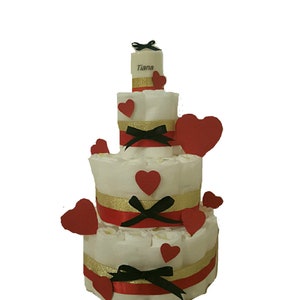 Superbe gâteau de couche pour fille