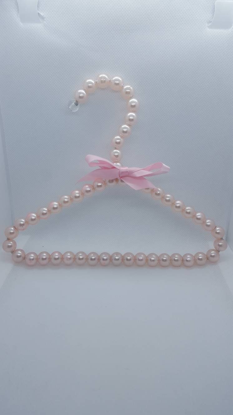 Cintre en Perles Rose