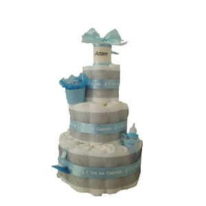 gâteau de couche garçon