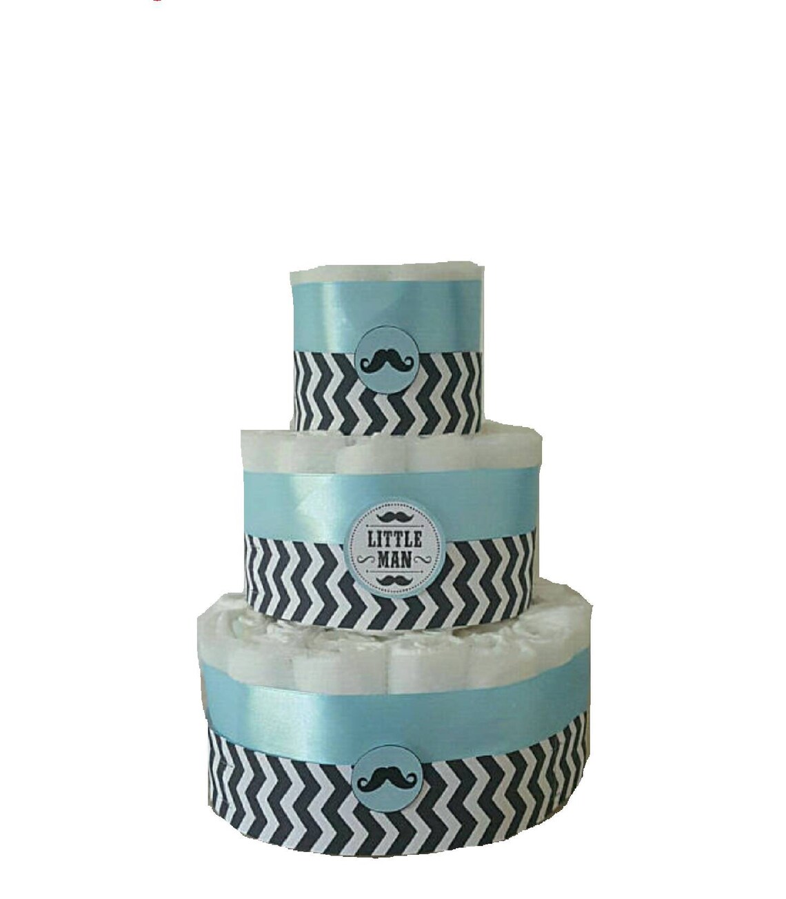 Superbe gâteau de couche pour garçon graphique un body avec prénom