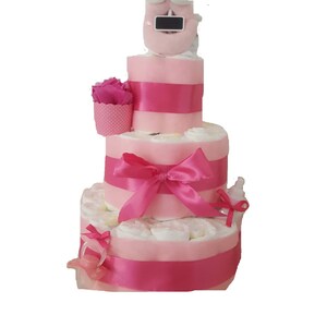 Magnifique gâteau de couche  pour fille