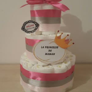 Superbe gâteau de couche pour fille