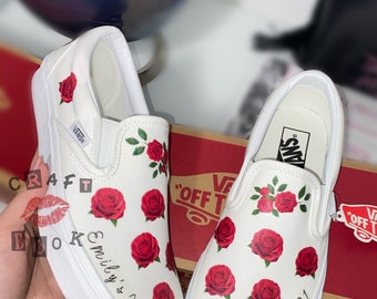 custom girl vans