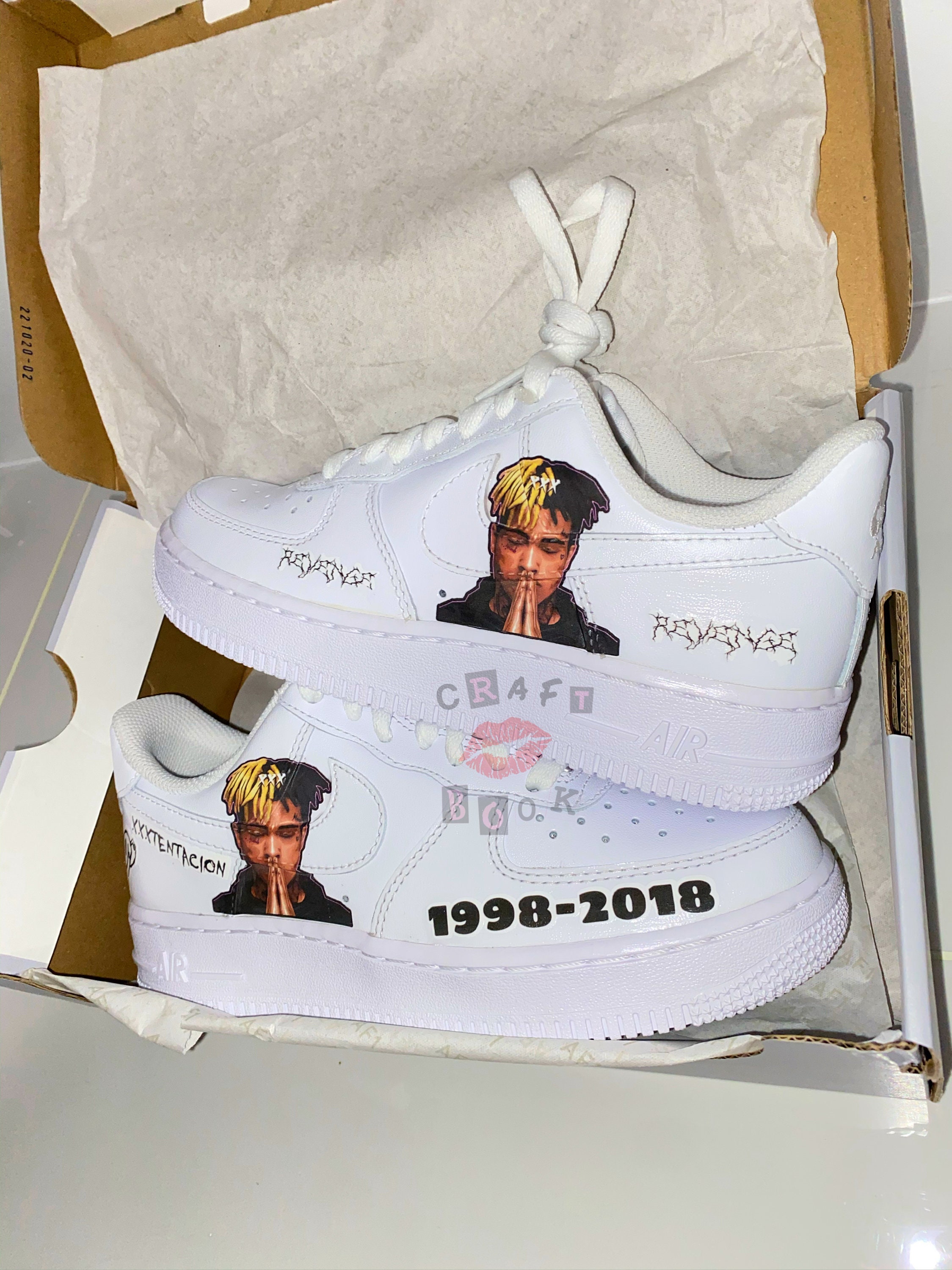 7 Custom Juice Wrld Air Force 1 Dariomingyang