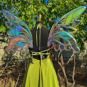 Starfall Fairy - Fairy Wings - Large Fairy wings - Blue Fairy - Fairy wings for Adults - Butterfly Wings - Cosplay Accessory - Fairy Costume