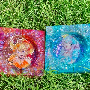 Bow & Boo Ashtrays - Ready To Ship- BestFriend gifts - Anime Gift - Nerdy Gifts- Gamer Decor -