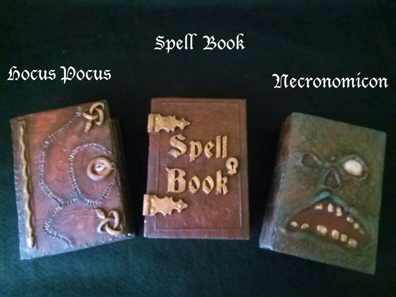 Spell Book Deck Box in 3 Styles Etsy