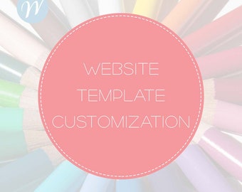 Website Template Customization, Customize your PSD file