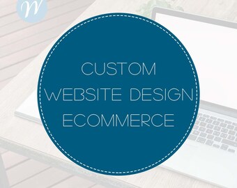 Custom Web Design - Ecommerce package | Website Design, Ecommerce Design, WordPress Website, Website Development, Website to Sell Online