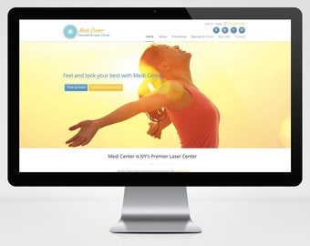 Medical Website Template, PSD Template, Medical Center Template, Practitioner Website Template, Health Clinic Website Template