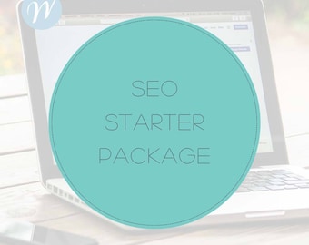 SEO  Starter Package - Custom SEO - On Page Search Engine Optimization - Online Marketing for Wordpress, Blog, Small Businesses
