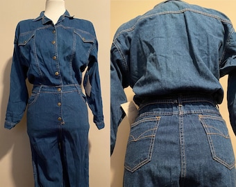 1980’s Denim Jumpsuit / Gitano