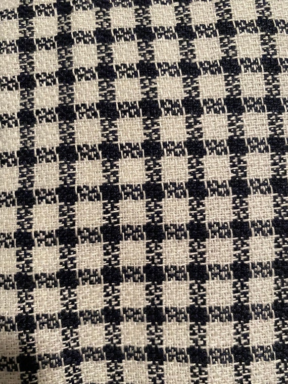 1990’s Max Mara Houndstooth Linen Blazer - image 2