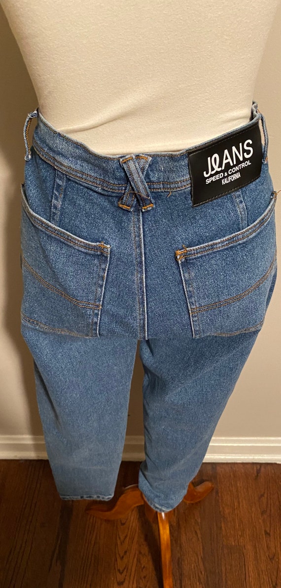 1980’s High Waist Jeans - image 8