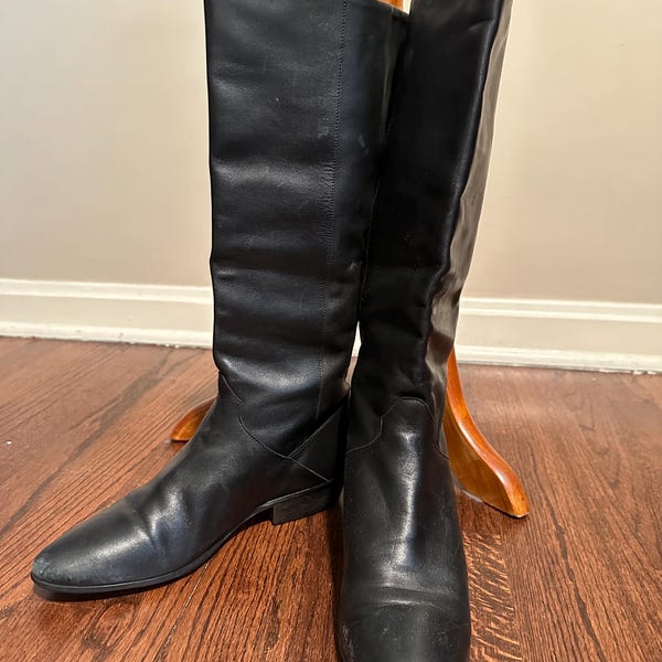 1980’s Tall Leather Boots