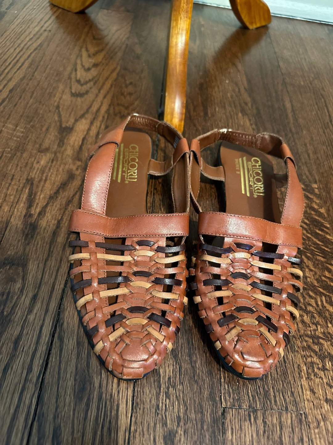1998 Leather Slingback Heel