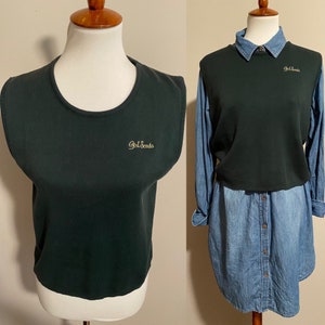 1980’s Girl Scouts Cotton Sweater Vest