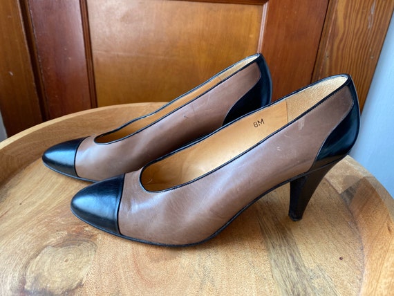 1980’s Calvin Klein Cap Toe Pumps - image 3