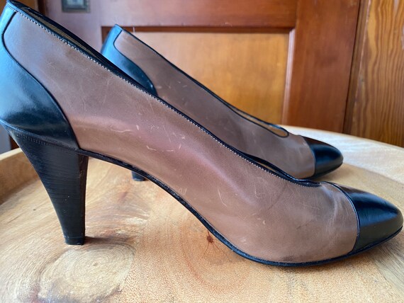 1980’s Calvin Klein Cap Toe Pumps - image 5