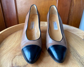 1980’s Calvin Klein Cap Toe Pumps