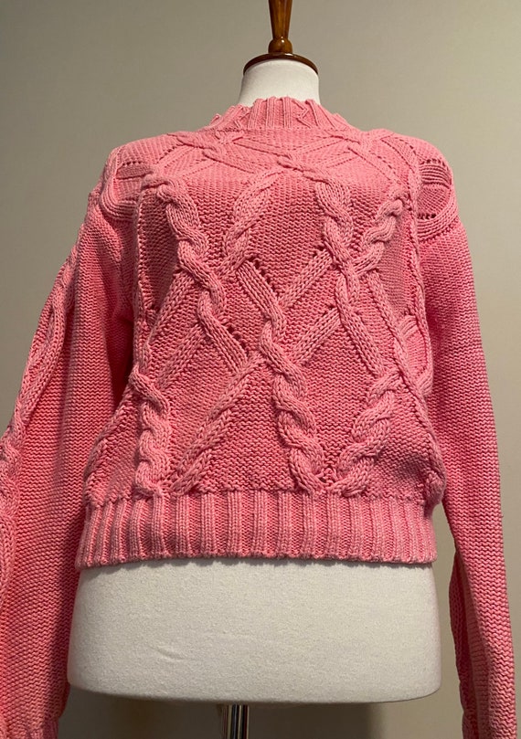 1980’s Cable Knit Sweater - image 5