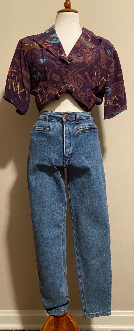 1980’s High Waist Jeans - image 10