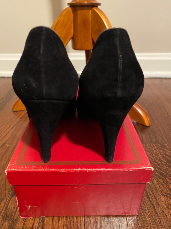 1970’s Italian Suede Leather Pumps - image 6