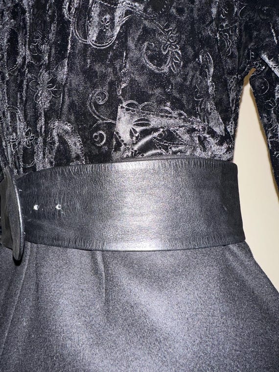 1980’s Leather Statement Belt - image 7