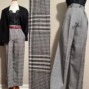 1980’s Escada Plaid Pants