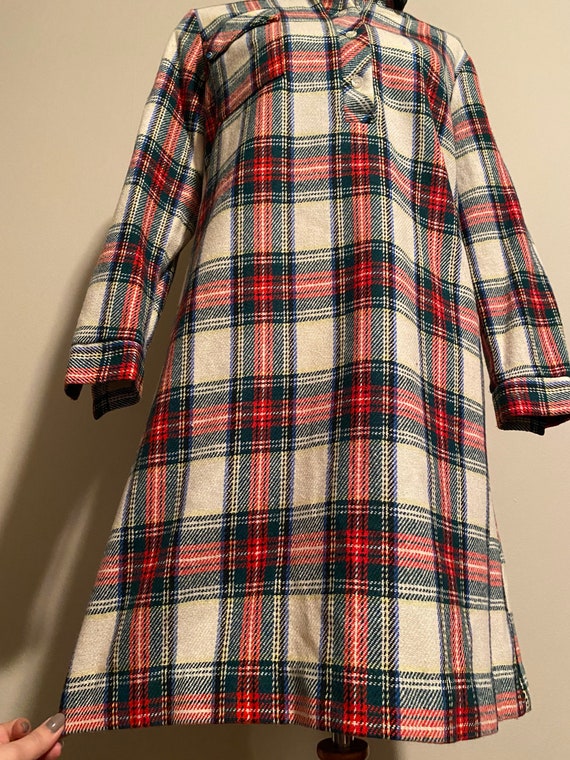 1960’s Scotch Plaid Shirtdress - image 3