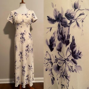 1990’s Floral Maxi Dress