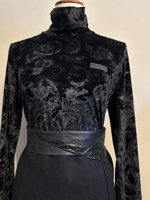 1980’s Leather Statement Belt - image 2