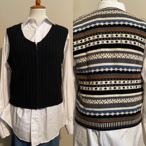1990’s Fair Isle/Scandinavian Sweater Vest