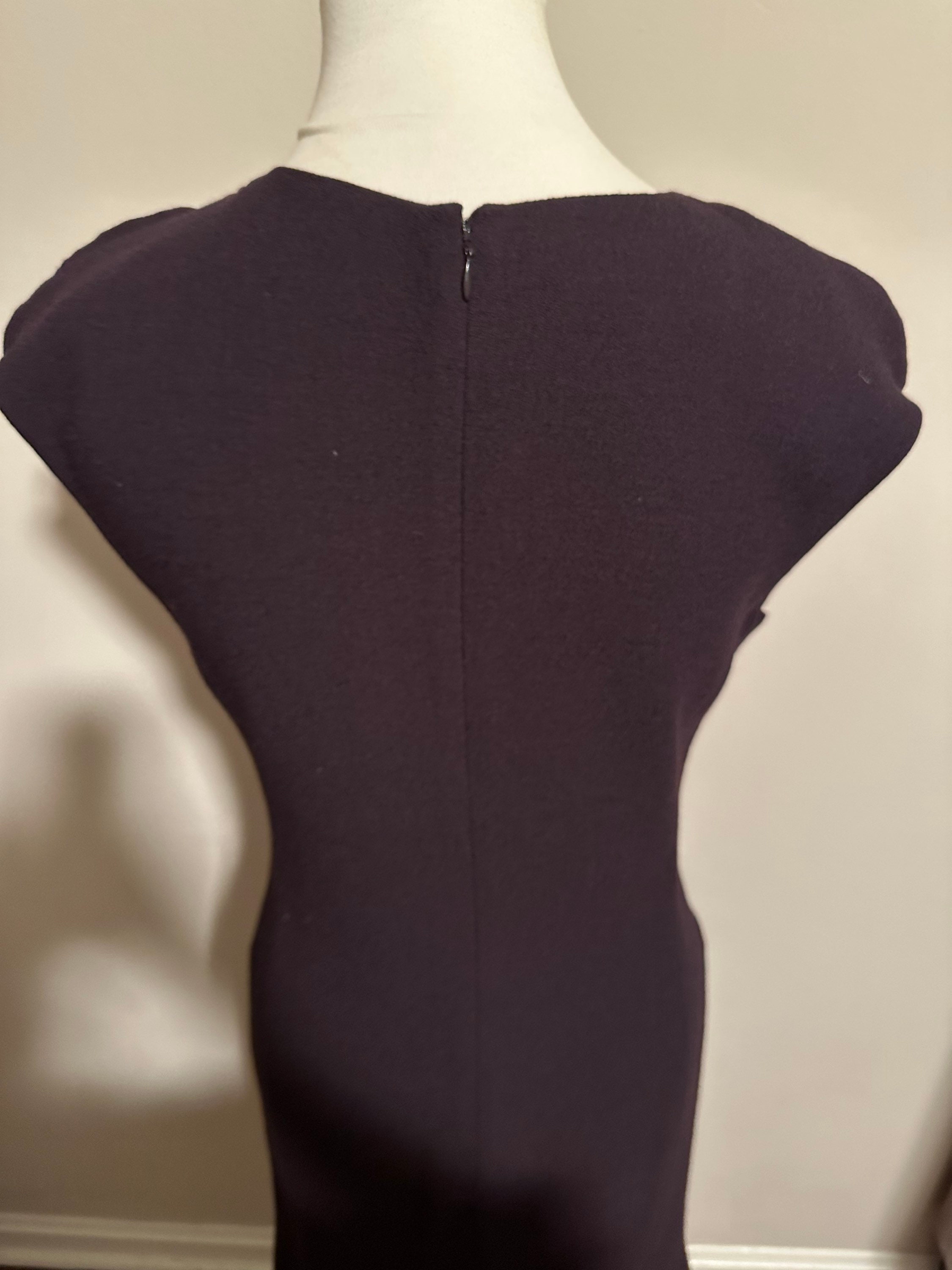 1970s Anne Klein Maxi Dress with Belt