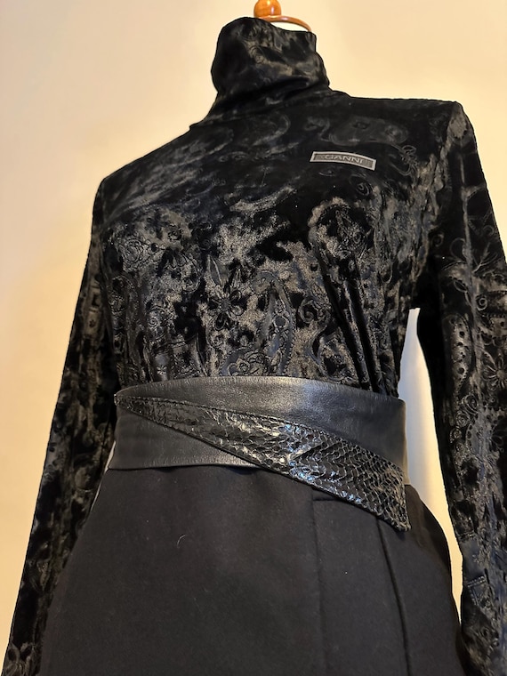 1980’s Leather Statement Belt - image 1