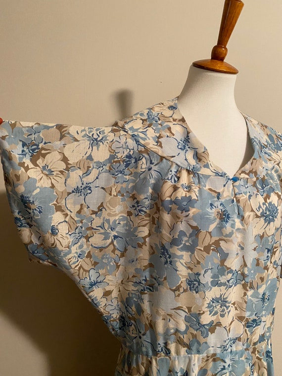 1960’s Handmade Floral Midi Dress - image 5