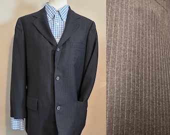 1960’s Brooks Brothers Makers Pinstripe Blazer / Suit Jacket