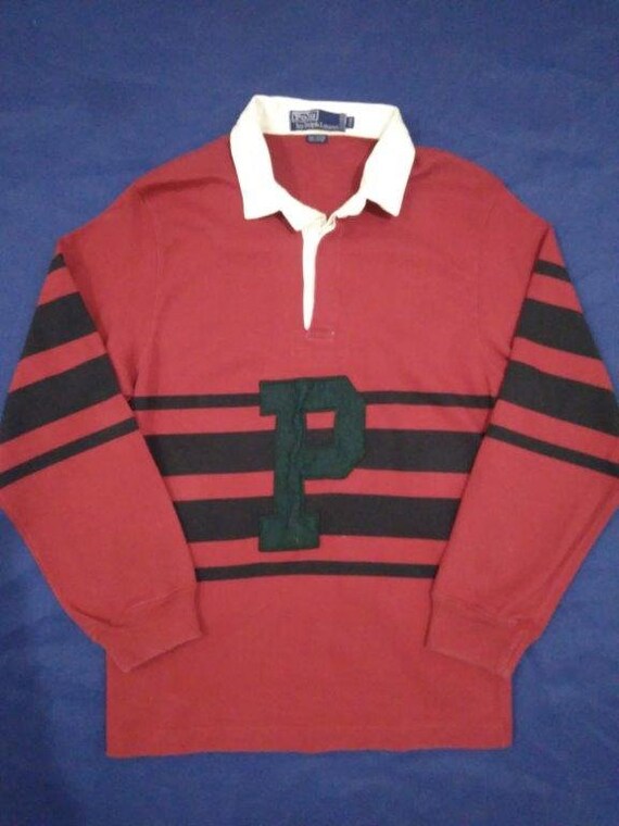 Vintage Polo Ralph Lauren Polo P Logo Polo Stadium