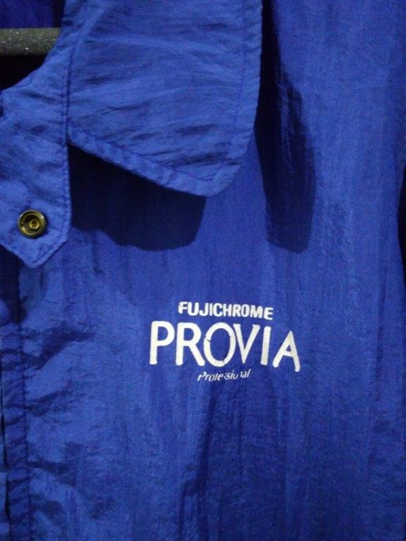 Vtg Fuji Chrome Provia Film Harrington Jacket Kodak Fuji Color Film Japan Brand