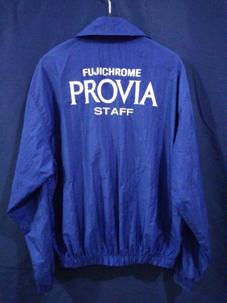 Vtg Fuji Chrome Provia Film Harrington Jacket Kodak Fuji Color Film Japan Brand