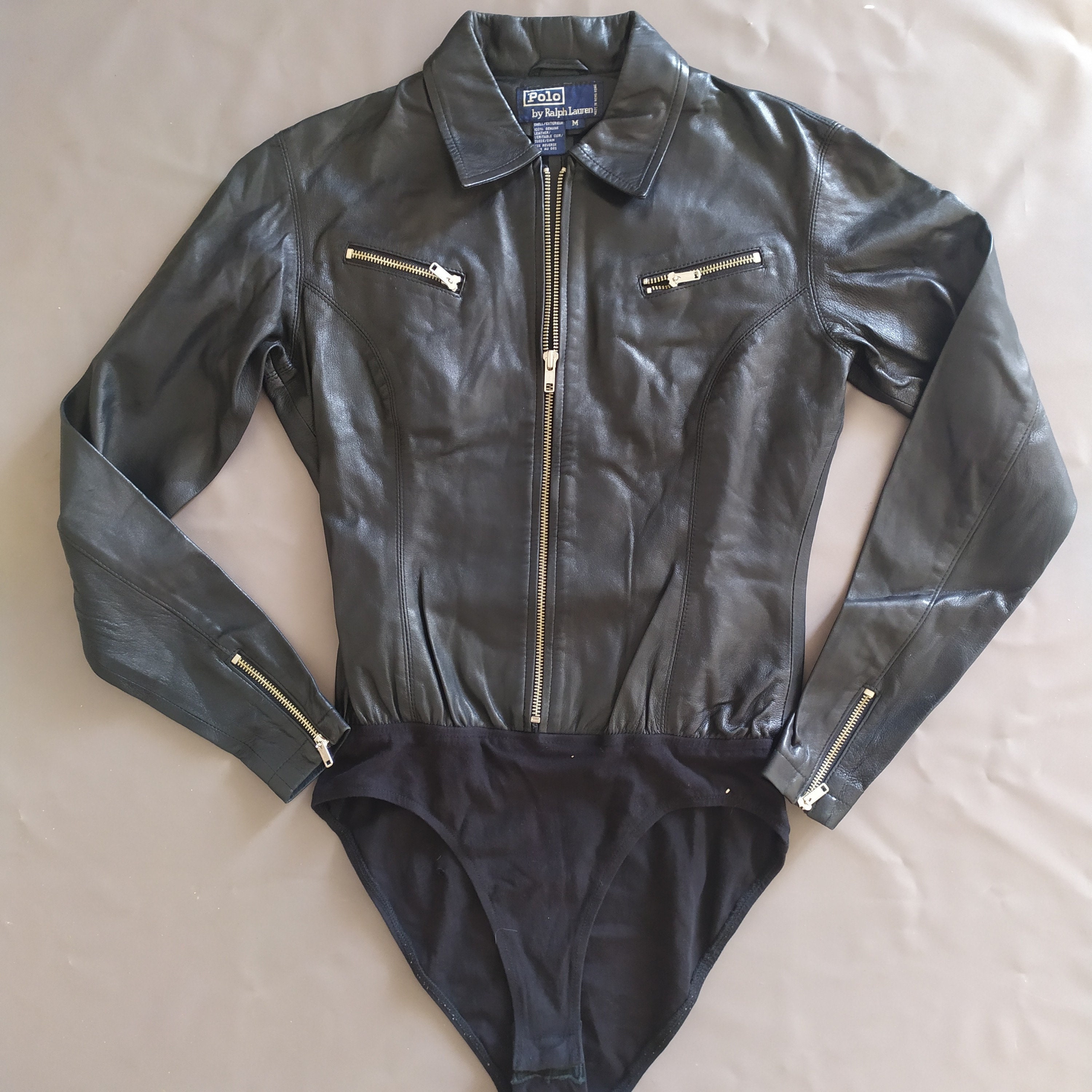 Vintage Polo Ralph Lauren Leather 