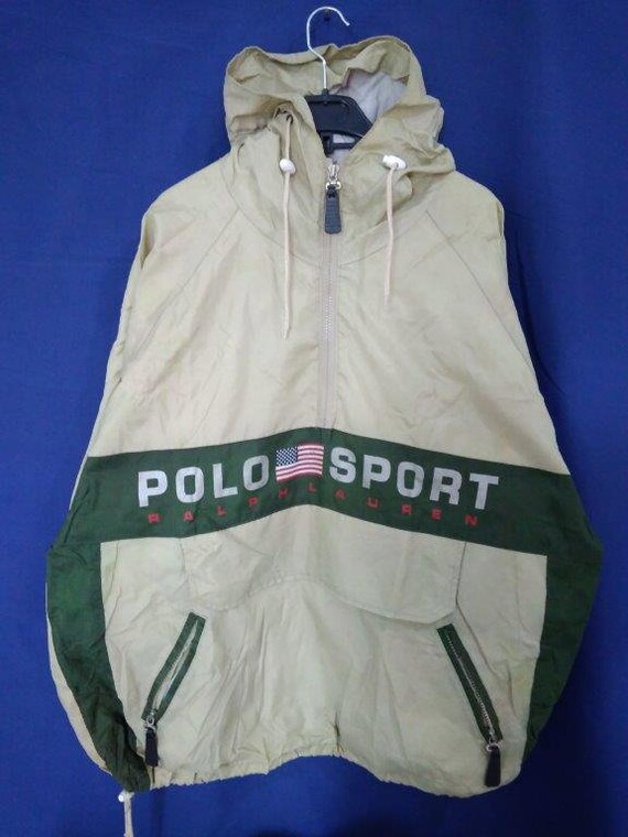 Vintage Polo Sport Anorak Style Jacket Polo Ralph