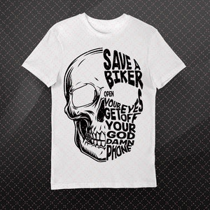 Save A Biker Open Your Eyes PNG/Svg Biker Biker Gift | Etsy