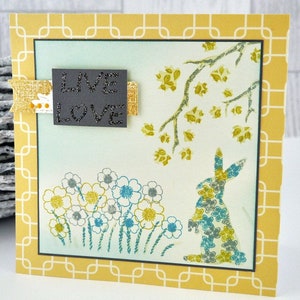 Floral Fun A7 Stamp Set by Imagine Design Create for stamping, card making, papercrafts and more image 2