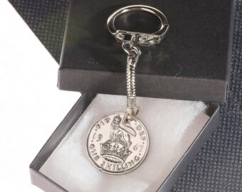 MONEY CLIP AND KEY CHAIN GIFT SET/ CHOOSE YOUR YEAR 1947 to 1967 6d CUFFLINK MONEY CLIP AND KEY CHAIN GIFT SET/ CHOOSE YOUR YEAR 1947 to 1967 6d CUFFLINK