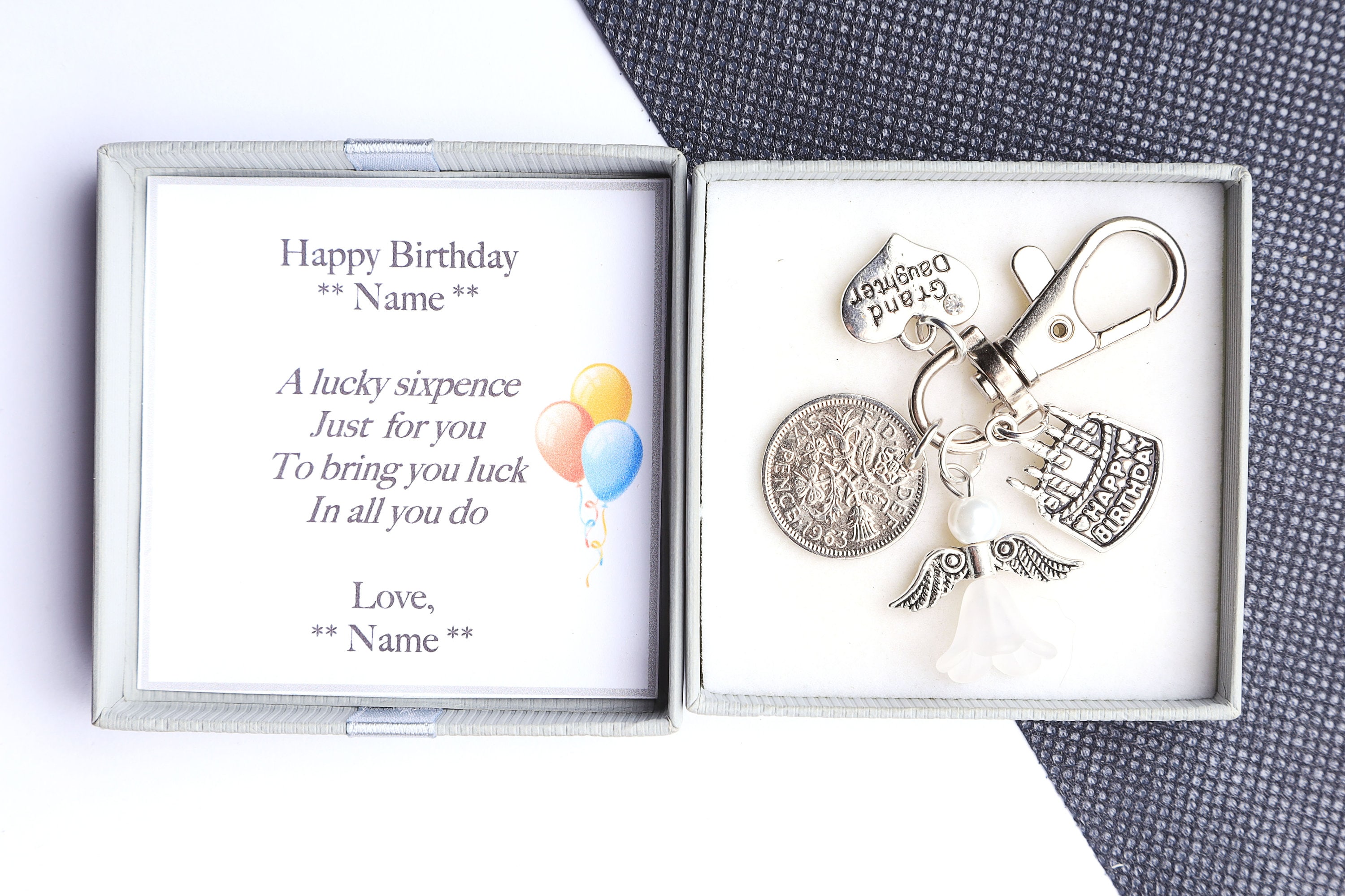 Portachiavi Personalizzato Con Frase Ispiratrice "Make The World A Better Place" - Regalo Di Compleanno In Acciaio Per Uomo E Donna - 2